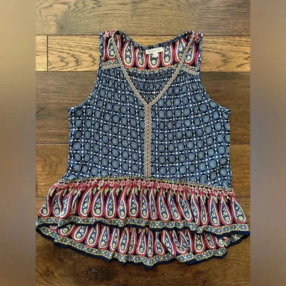 Patrons of Peace Boho Tank- size Medium